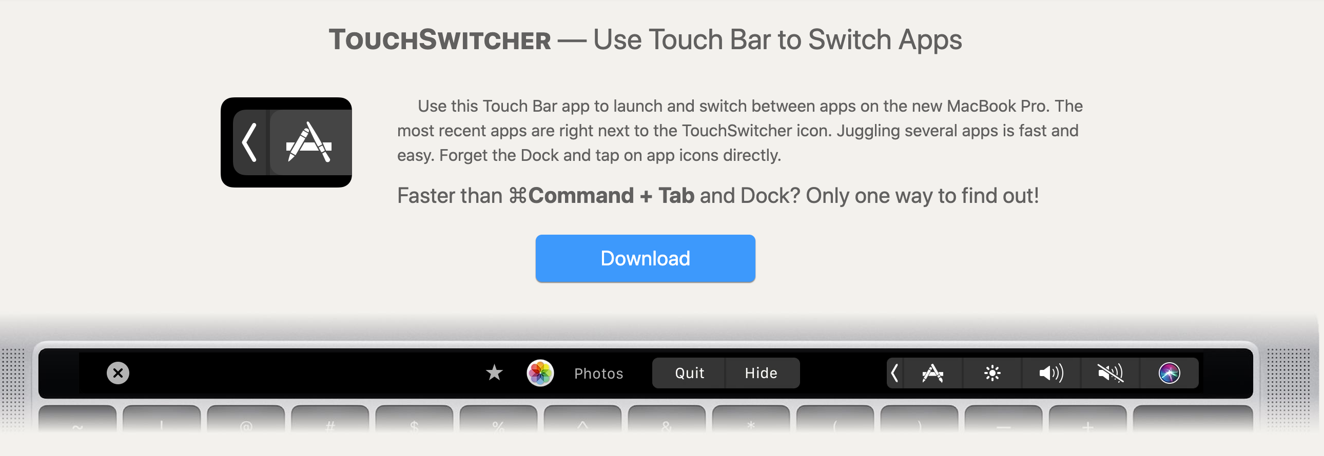 TouchSwitcher